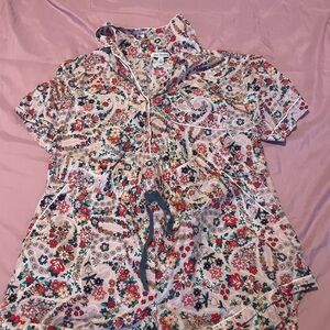 Vera Bradley floral pajama set